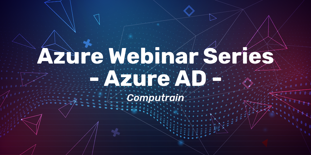 azure webinar series by computrain banner