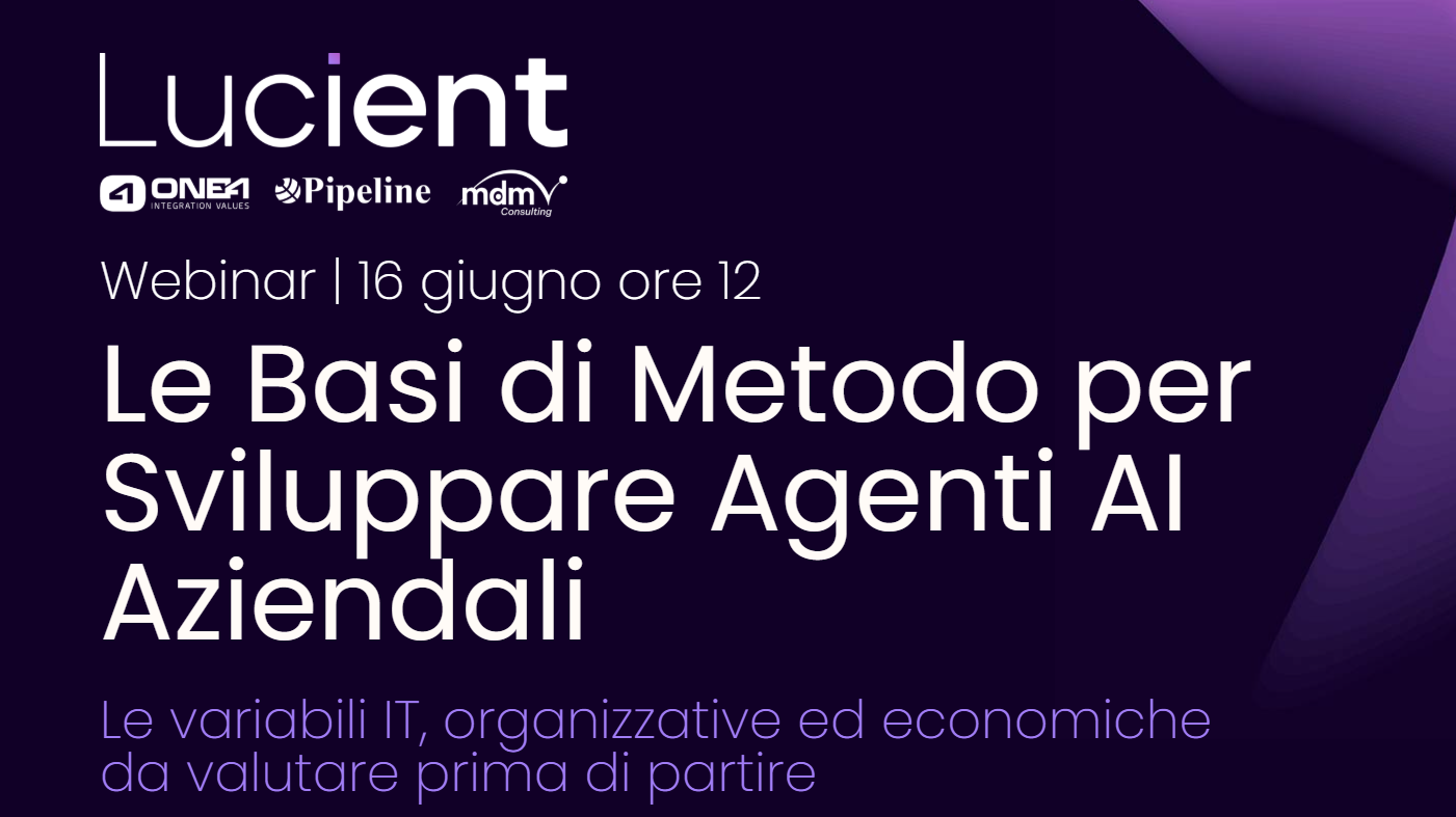 Le Basi di Metodo per Sviluppare Agenti AI Aziendali